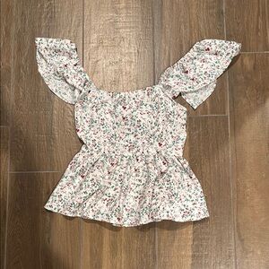 Floral Off-Shoulder Top